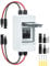 DIHOOL DC trennschalter PV anlage Leitungsschutzschalter 30A 2 polig 30A Mit Solarstecker Kabel IP65 Wasserdicht Gehäuse Für balkonkraftwerk batterie (30A,DC1000V)