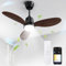 BLITZWILL Deckenventilator mit Beleuchtung, Ø87cm App Steuerung & Fernbedienung Deckenventilatoren mit Licht LED, 6 Geschwindigkeiten, 3 Farben Dimmbar, Leise DC-Motor, Sommer-Winterbetrieb, Timer
