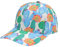 ZLYC Damen Floral Baseball Cap Mode Blumen Atmungsaktiv Basecap(Kaktus Weiß),Einheitsgröße