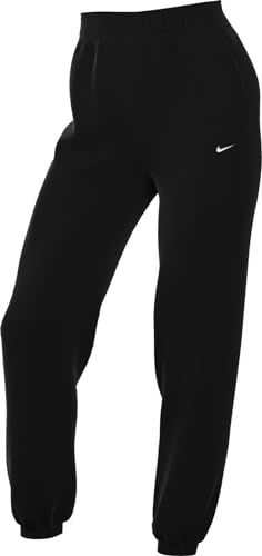 NIKE FN2434-010 Sportswear Chill Terry Pants Damen Black/Sail Größe M