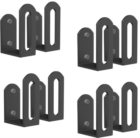 VinBee topfdeckelhalter deckelhalter küche Pfannendeckelhaltern 4 set topfdeckel organizer Wandhalterung geeignet für alle benutzerdefinierte Breite Multifunktionsständer halter