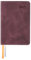 POPRUN Mini TaschenKalender 2025 Klein 12 x 8 cm - auf Deutsch - Kalender 2025 A7 Softcover mit PU-Leder - Terminplaner mit 70 GSM Papier - Weinrot