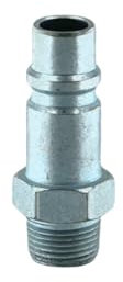 AIROUTIL Embout Compresseur Rapide 1/2″ Mâle - Montage Outils Pneumatiques - Raccord Air Comprimé Diamètre de Passage 11mm - Accessoire Compresseur Connecteur Rapide Norme ISO 6150-B