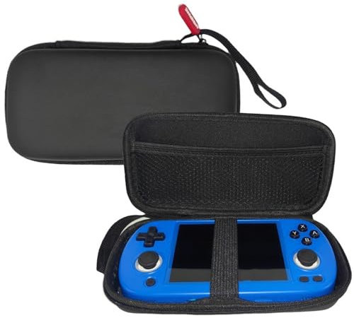 Hesupy Hard Carrying Case for RG40XX H Retro Handheld Game Console, RG40XXH Portable Storage Case Carry Bag EVA Protective Cover Shockproof Travel Organizer Holder for Anbernic RG40XX H