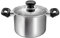Tescoma 730818 Brava - Olla con tapa, 18 cm de diámetro, 3 L, acero inoxidable