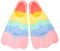 YARNOW 1 Paar Schwimmflossen zahnseide Stick Kinder kinderflosssen Pool Kinderflossen Wasserflossen zum Schwimmen Schnorchelflossen für Kinder Schwimmen flossen Kinder Kieselgel Colorful