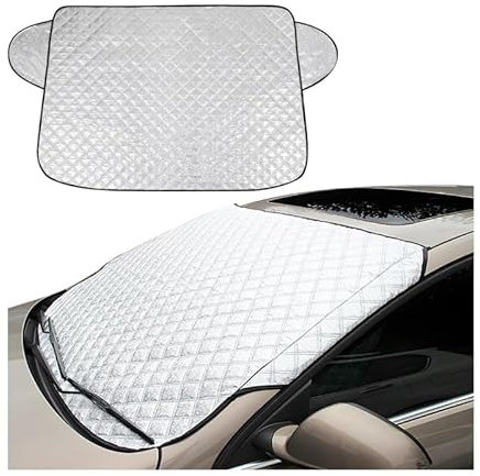 GTFRFD Frontscheibenabdeckung, für VW Golf 7 Variant/Golf Variant R R-Line Wagon Auto Windschutzscheiben Abdeckung Eisschutzfolie Faltbare Auto Zubehör