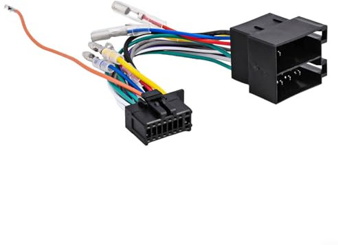 ZiStarlilife 16 Pin Car Radio Wiring Harness Connector Adaptor Cable For Pioneer DEH/MVH For ISO 2003