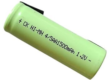 Batteria ricaricabile da 1,2 V 4/5 AA 1500 mAh con perni 3728 3754 3756 compatibile con spazzolino elettrico compatibile con Oral B(1 pcs)