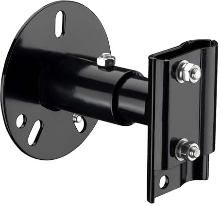 Wiltec Supporto binda per ruota di scorta, supporto da fissare a ruota di scorta 5“-6,75”, alloggiamento farm jack in acciaio, porta martinetto