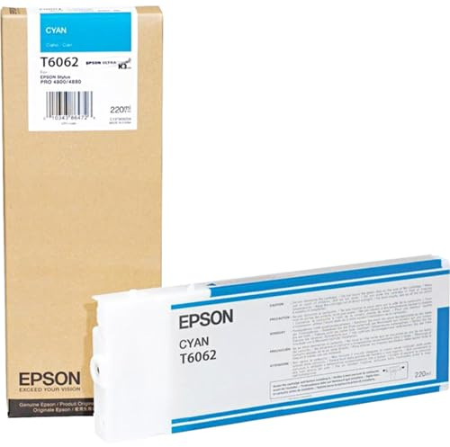 Epson T606200 (60) Ink, Cyan