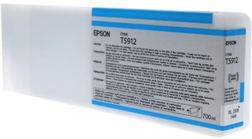 Epson T5912 Tintenpatrone, Singlepack, cyan