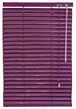 Sunlines HW3401 Jalousie Fixmaß, Metall, flieder, 60 x 120 cm