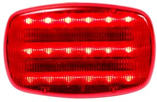 Custer Products Lite-it Red led Light, Battery Powered, Magnetic, Heavy Duty Magnets,