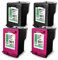 Eurotone 4X Patronen für HP J4680 J4545 4500 Wireless J4524 J4585 J4624 J4550 J4535 J4540 J4580 J4660 ersetzt 901XL CMYK