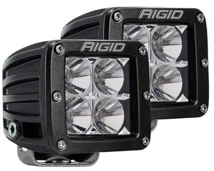 RIGID Industries D-Series PRO Flood Beam, Pair, Universal, 2-Pack