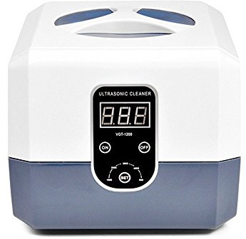 CGOLDENWALL 1.3L Ultrasonic Cleaner Household Ultrasonic Cleaning Machine Low Noise with Time Setting for Eyeglasses/Watches/Necklaces/Coins/Dentures 220V/110V
