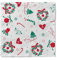 Sovie HOME Serviette Dream aus 3-lagigem Tissue, Weihnachtsserviette mit Kerzen Tannenbaum festlich, ideal für Advents- & Weihnachtsfeiern, 33 x 33 cm, 20 Stück