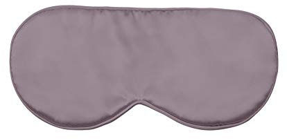 THXSILK 100% Seide Schlafmaske Frauen und Herren, Bequem und Super glatt Schlafmaske, Weich Augenschutz für Gute Nachtruhe, Gemütlich Reisen und Nickerchen (10x23cm, Lila)