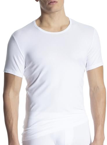 CALIDA Cotton Code T-Shirt Herren, mit Rundhalsausschnitt, Glatte Oberfläche