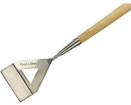Kent & Stowe Stainless Steel Long Handled Dutch Hoe 100% FSC