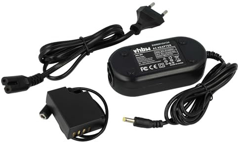 vhbw Bloc d'alimentation, Chargeur Adaptateur Compatible avec Fuji/Fujifilm X-Pro3, X-Pro2 Appareil Photo, caméra vidéo - Câble 2m, coupleur DC