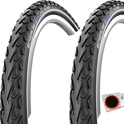 2X Schwalbe Land Cruiser 24Zoll 50-507 K-Guard SBC Twin schwarz Reifen