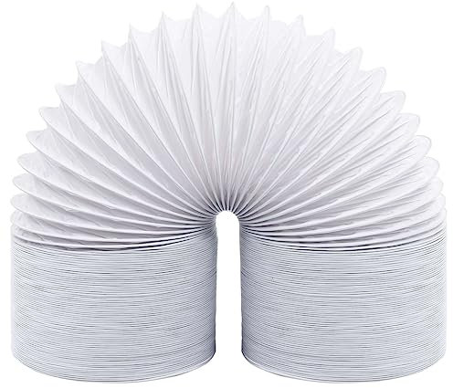 vidaXL Abluftschlauch Flexibel Klimaschlauch Flexschlauch Schlauch für Klimaanlage Trockner Abzugshaube Wäschetrockner PVC 6m 12,5cm