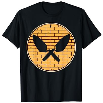 Maçon de ciment de truelle de béton de maçon T-Shirt