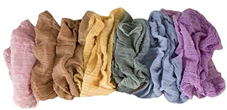 JAWSEU Newborn Wrap - Newborn Fotoshooting Baby Neugeborenes Foto Requisiten Stretch Wrap Decke, Säugling Weiche Fotografie Foto Prop für Kleinkind Baby