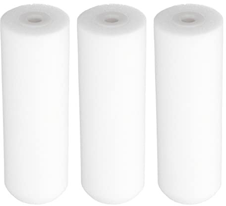 sourcing map 3Stk Farbrolle Abdeckung 4 Schwamm Schaum Bürsten für Haushaltswandmalerei