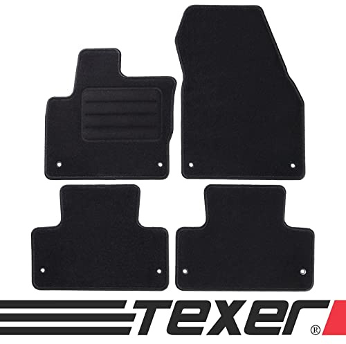 TEXER Textil Fußmatten Passend für Land Rover Range Rover Evoque Bj. 2011- Basic