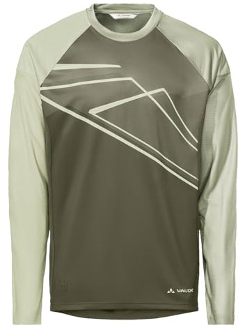 VAUDE Men's Moab LS T-Shirt VI, Langarm-Shirt, Khaki Uni, S