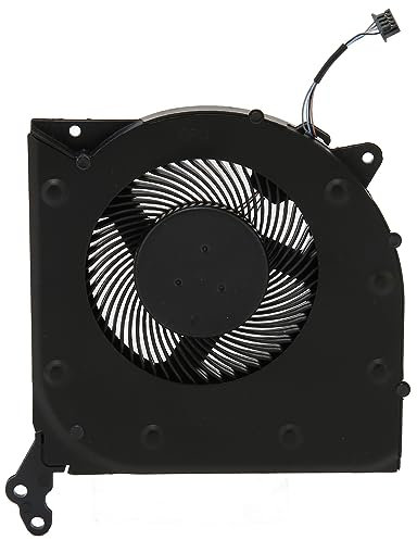 Replacement New Laptop CPU and GPU Cooling Fan for Lenovo Legion 5 5I 15IMH05 15IMH05H 15ARH05 15ARH05H, 4 Pin DC 5V Laptop Cooling Fan (GPU Cooling Fan)