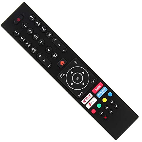 Original RC43137P TV Remote Control Compatible with Linsar 24LED1900 EGL 40E23FHDS1 Smart Freeview 4K Ultra HD LED