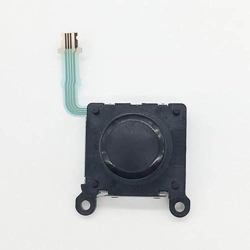 [Videospielteile] 1 x Ersatz-Joystick-Controller, links, rechts, 3D, Analogsteuerung, für PS Vita 2000 Joystick [ersetzen] /359 (Farbe: Original Schwarz)