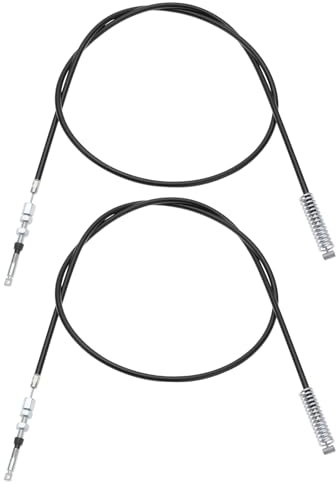 YINETTECH 2PCS Lawn Mower Drive Clutch Cable 54510-VB5-800 Mower Clutch Cable 132cm for Home Gardening Compatible with Honda HR194 HR214 HR216 HRA216