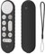 BoerHang Case Compatible with Google TV Streamer 4K 2024, Silicone Anti-shock and Anti-fall Protective Cover, [Precise Hole Position] Compatible with Google TV Streamer 4K 2024.Black