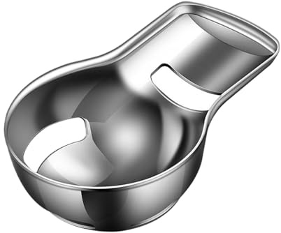 Furtryvl Eiertrenner für rohe Eier, Edelstahl Eiweißtrenner von Eigelb, Küchenwerkzeuge Utility Gadget, Kompakter Lebensmittelqualität Splitter, Trennwand, Sieb für Home Cooking, Backen