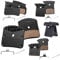 BooeDareno Bicycle Ceramic Disc Brake Pads Cooling Fins Ice Tech For Shimano XT SLX Deore DURA ACE ULTEGRA TIAGRA MTB Road Hydraulic Brake(B For K02S,1 pair)