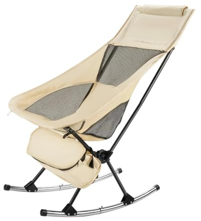 QUXVUIS Schaukelhocker Hängematte, leicht, ideal für Reisen und Wandern, bietet Komfort für jeden Outdoor Fan. Schaukelstuhl, Campingstuhl, Strandstuhl, Gartenmöbel, Camping, Sport, Zuhause