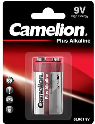 Camelion 6LR61 Plus Alkaline 9V-Block 1er Blister