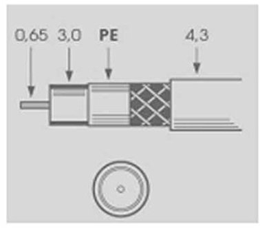 Preisner SK0729plus Cable coaxial 100 m Blanco - Cables coaxiales (100 m, Blanco)