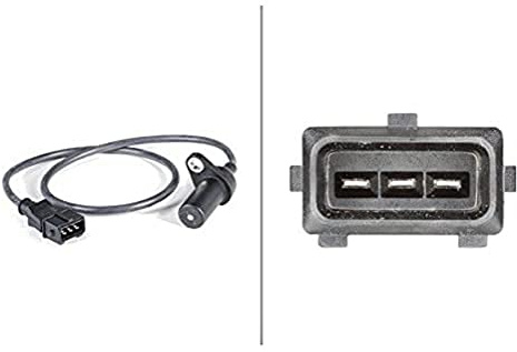 HELLA 6PU 009 146-121 Kurbelwellensensor - 12V - 3-polig - Kabel: 615mm