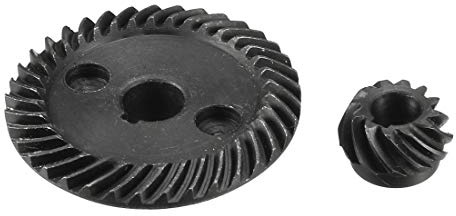 Sourcingmap® Metal Spiral Bevel Gear Set for Makita 9523 Angle Sander