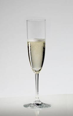 RIEDEL 6416/08 Vinum Champagner Flöte, 2-teiliges Champagnerflöten Set, Kristallglas