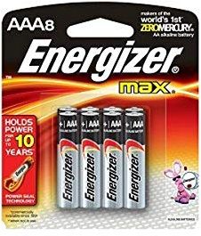 ENERGIZER - MAX Alkaline Batteries AAA - 8 Batteries