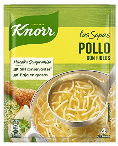 Knorr Sopa Pollo con Fideos, 63g