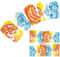 JUSTFOX - Tattoo Nail Art Aufkleber Löwe Tiger Muster Leopard Lion Nagel Sticker