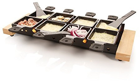 Boska Life XL Partyclette Raclette Barbelette Cheese Melt Set for 8 People